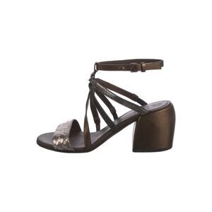 ❤️Brunello Cucinelli Monili Leather Heels❤️